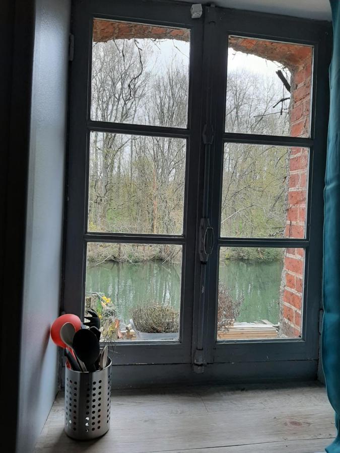 Dans Moulin Au Bord De L'Eau, Appartement Chaleureux Saint-Pryvé-Saint-Mesmin エクステリア 写真