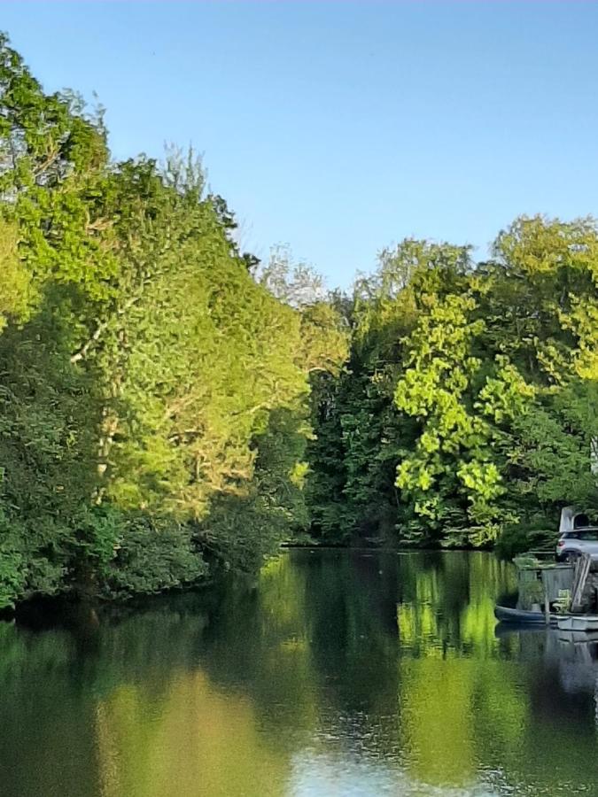 Dans Moulin Au Bord De L'Eau, Appartement Chaleureux Saint-Pryvé-Saint-Mesmin エクステリア 写真